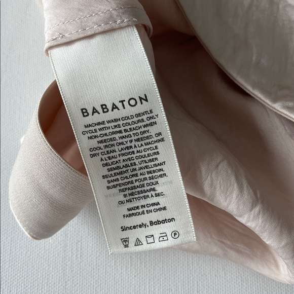 Babaton Cream Maxi Skirt with Subtle Sheen - Picture 7 of 12